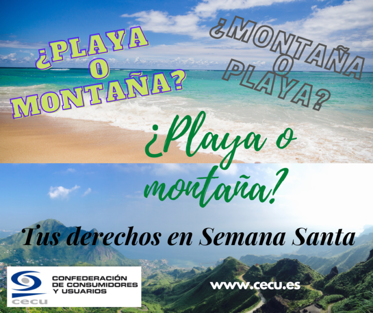 Playa O Monta A Este A O Turismo De Cercan A Cecu