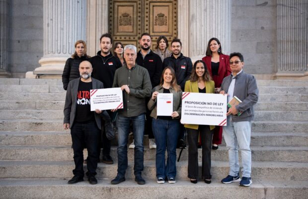 Presentación PNL Discriminación Inmobiliaria | Créditos: Olmo Calvo