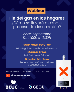 ¿Cómo se llevará a cabo el proceso de desconexión?