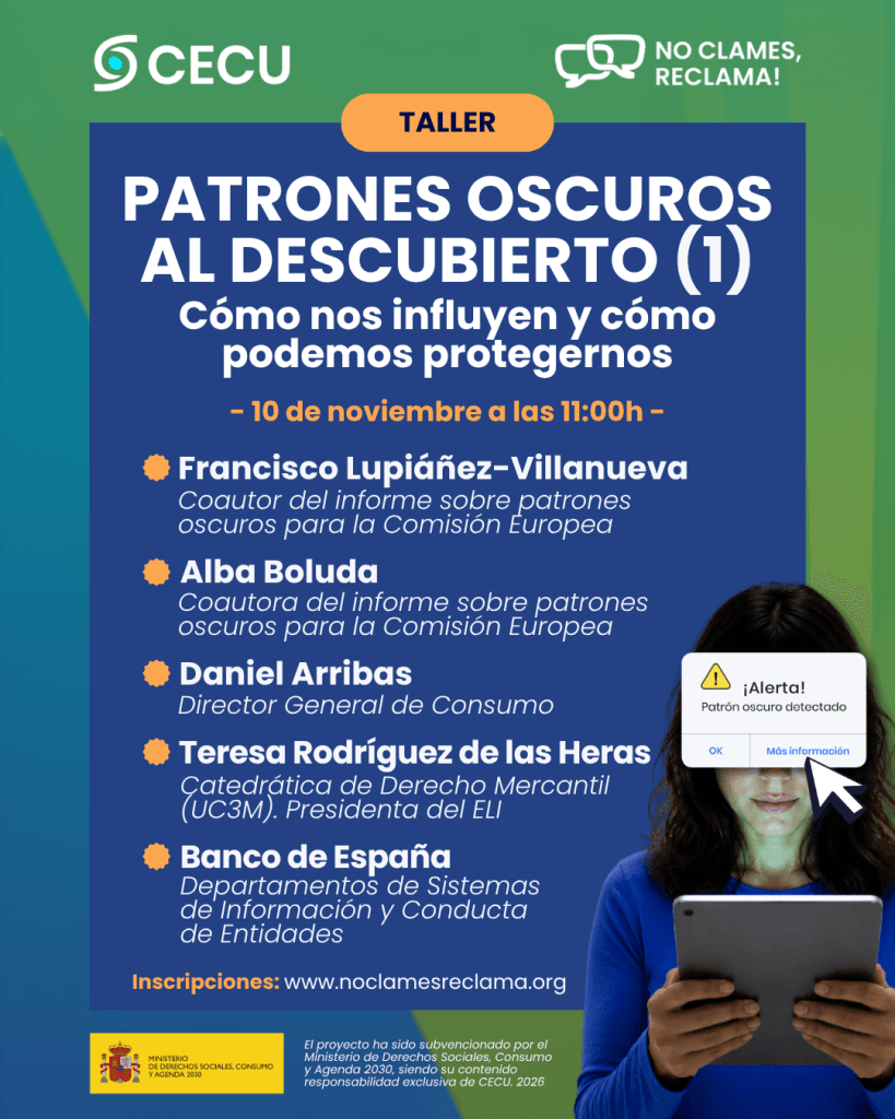 PATRONES OSCUROS AL DESCUBIERTO (1). Cómo nos influyen y cómo podemos protegernos